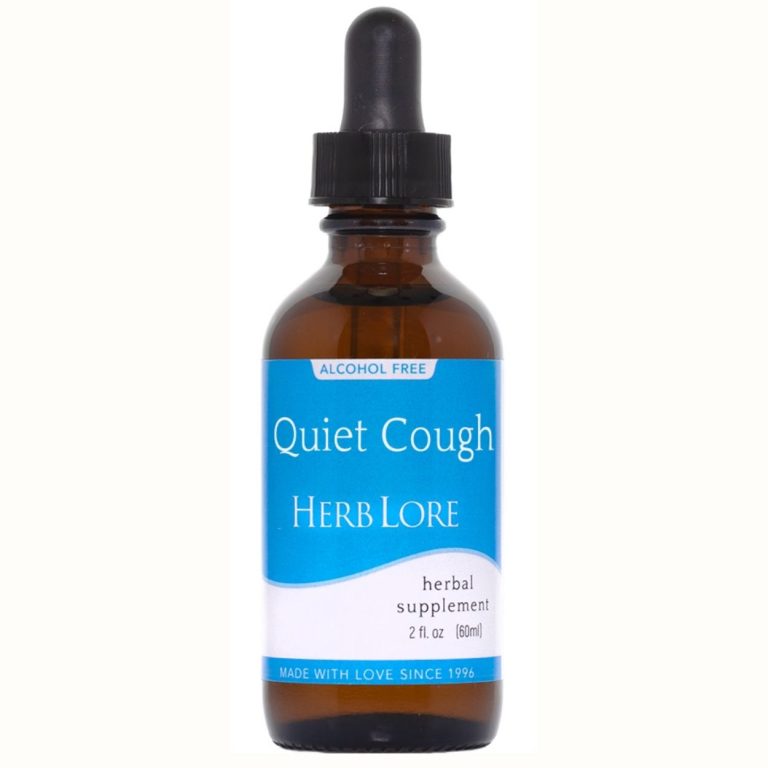 2 fl oz Herb Lore Quiet Cough Alcohol Free Tincture