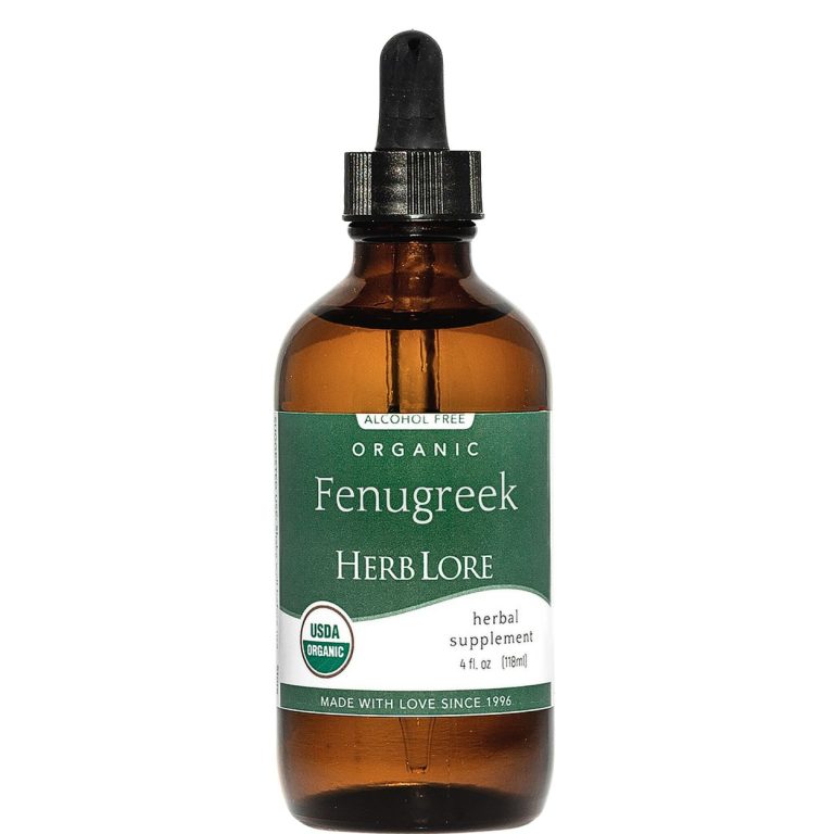 Herb Lore Fenugreek Tincture Alcohol Free 4 fl oz