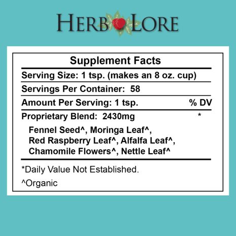 Herb Lore Organic Nursing Tea