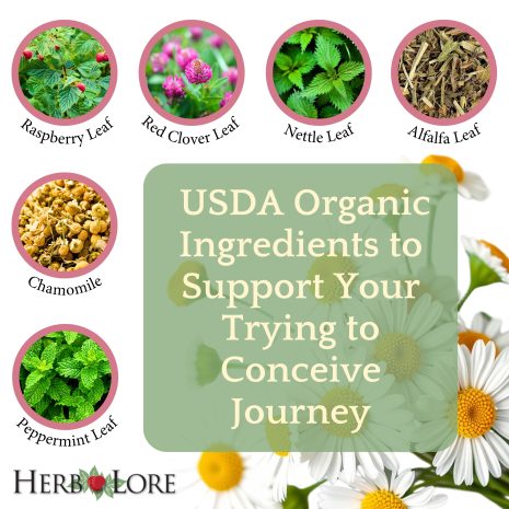 Herbs in Pre-Conception Tincture Herbs in Pre-Conception Tincture