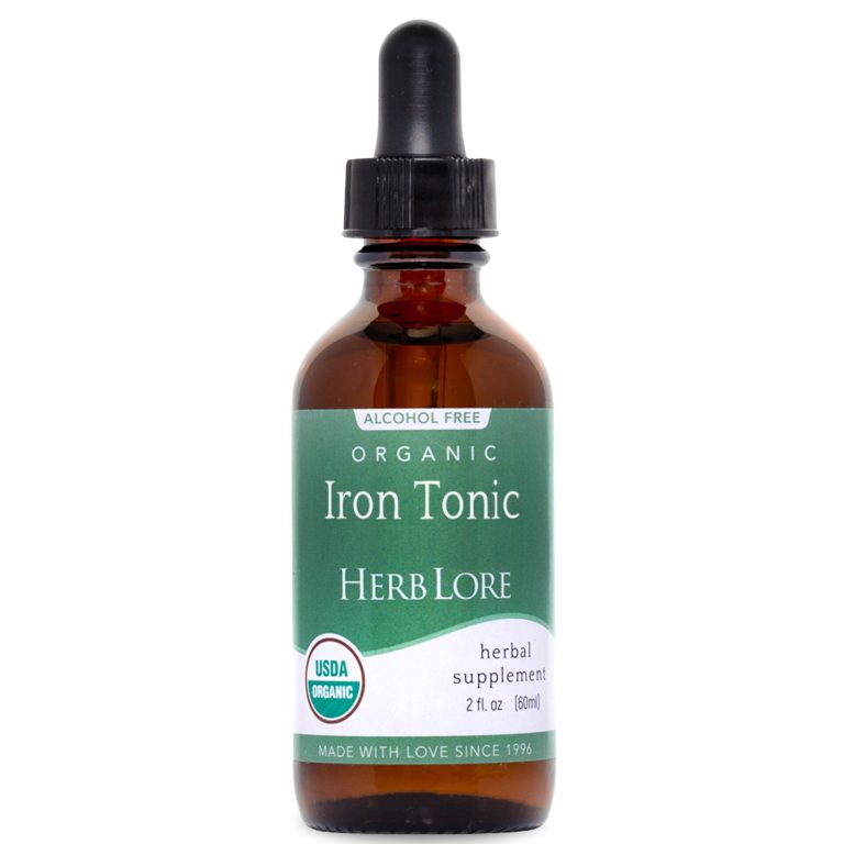 Herb Lore Iron Tonic Tincture - Alcohol Free
